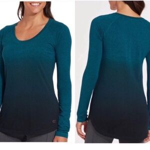 Calia Ombré Yoga workout Shirt Size Large